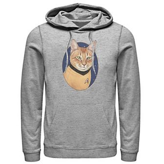 Men's Star Trek Original Series Cat Captain Kirk Hoodie