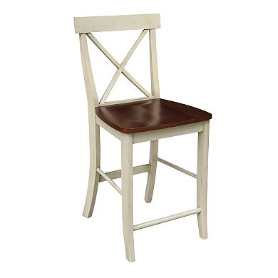 International Concepts X-Back Counter Stool