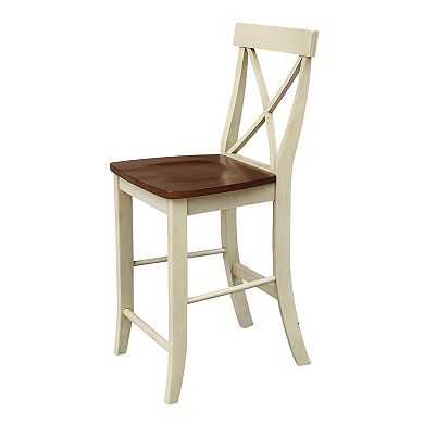 International Concepts X-Back Counter Stool