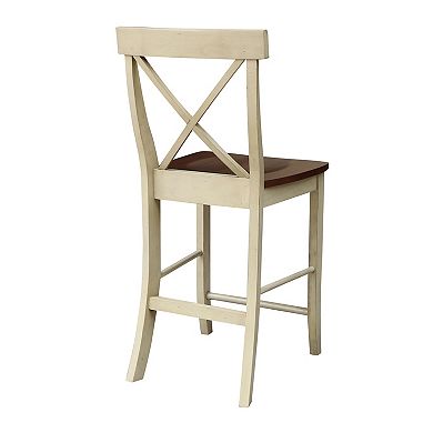 International Concepts X-Back Counter Stool