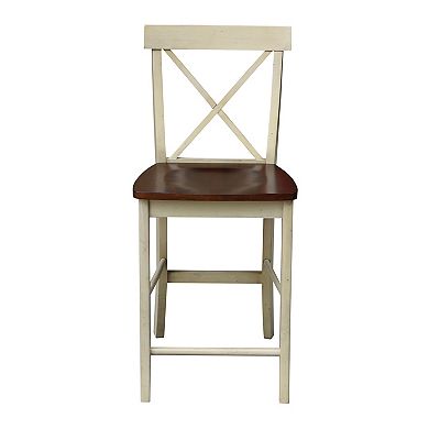 International Concepts X-Back Counter Stool