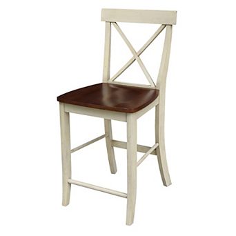 International Concepts X-Back Counter Stool