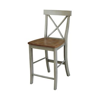 International Concepts X-Back Counter Stool