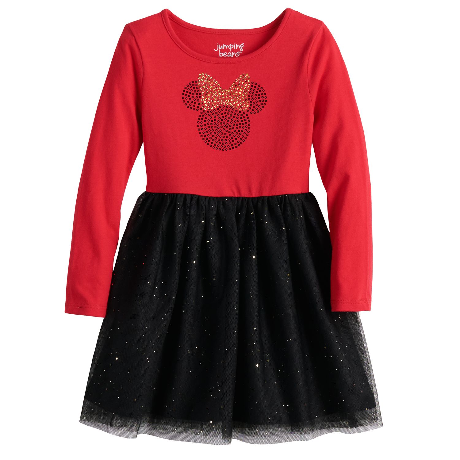 minnie mouse long sleeve dress