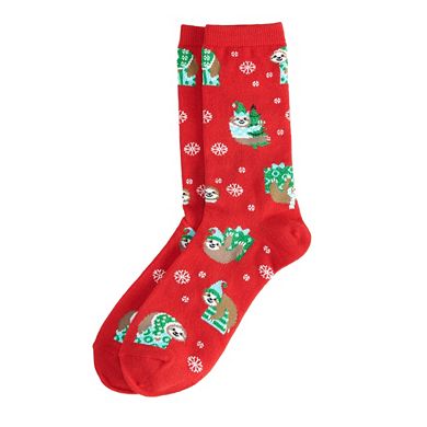 Women's Meowy Christmas Fuzzy Socks