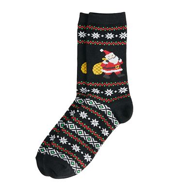 Women's Meowy Christmas Fuzzy Socks