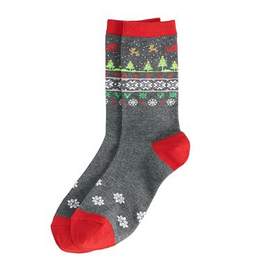 Women's Meowy Christmas Fuzzy Socks