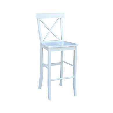 International Concepts X-Back Bar Stool