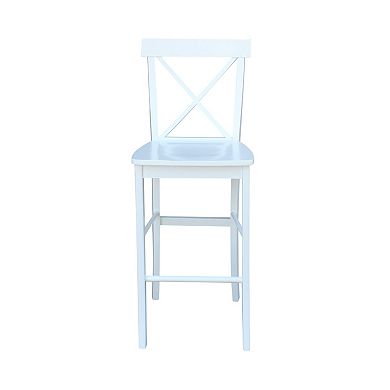 International Concepts X-Back Bar Stool