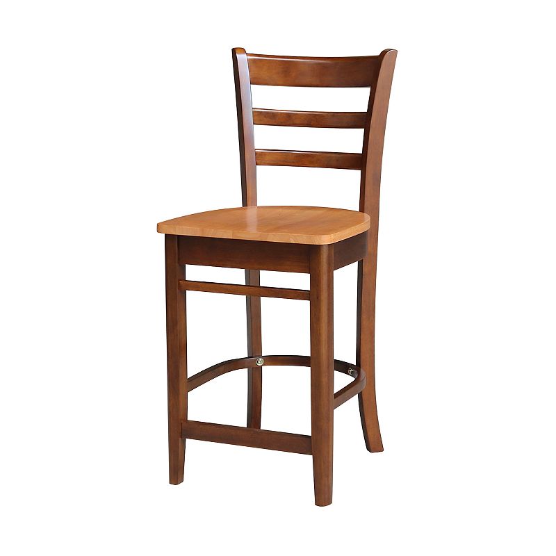 International Concepts Emily Counter Stool, Brown