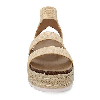 Yoki Chiara 10 Women's Espadrille Platform Sandals