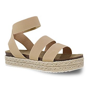 Yoki Chiara 10 Women's Espadrille Platform Sandals