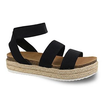 Yoki Chiara 10 Women's Espadrille Platform Sandals