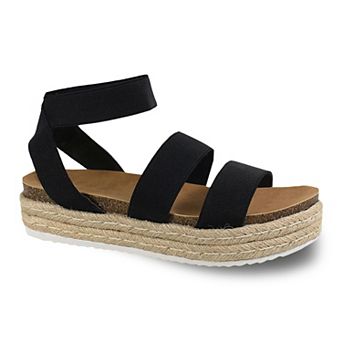 Yoki Chiara 10 Women's Espadrille Platform Sandals