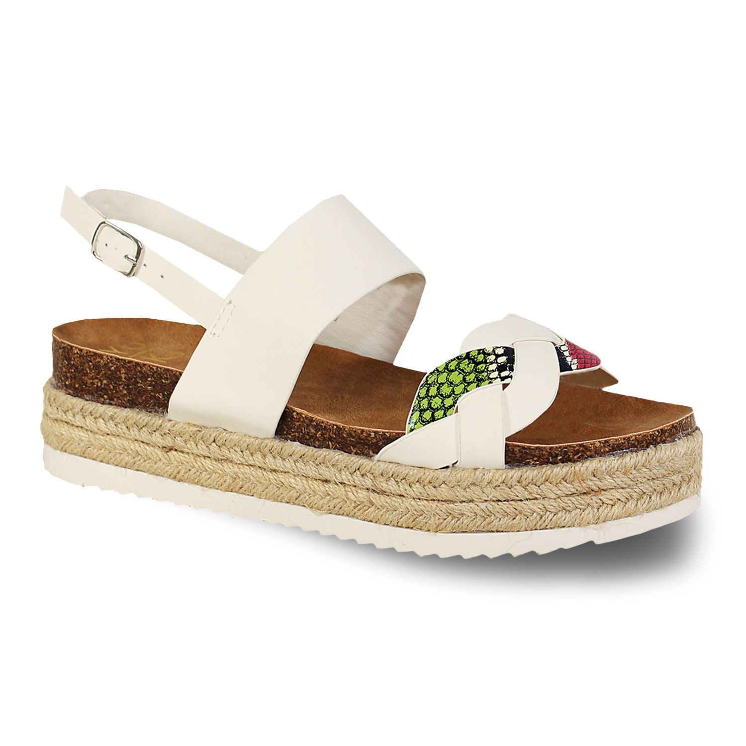 women's chiara flatform espadrille sandals