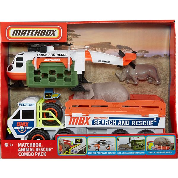 Matchbox Animal Rescue Combo Pack Vehicles