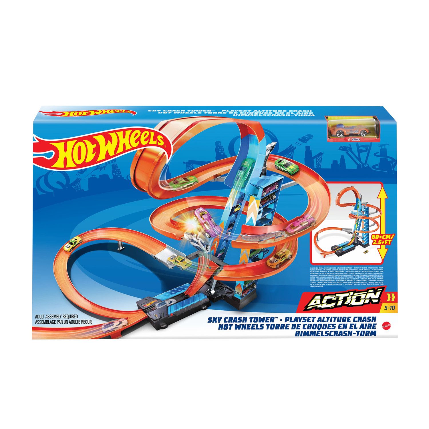 hot wheels tower track