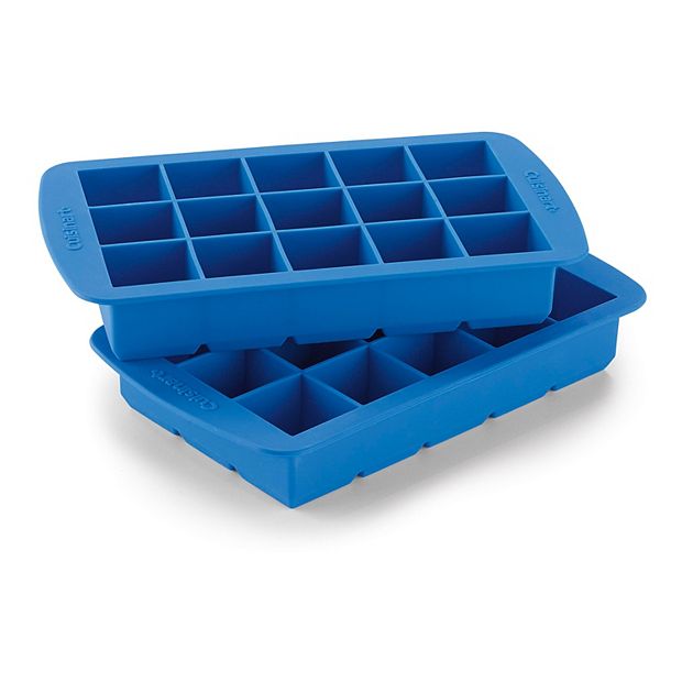 Ice Cube Trays Set of 2, Easy Release 24 Flexible Silicone Ice