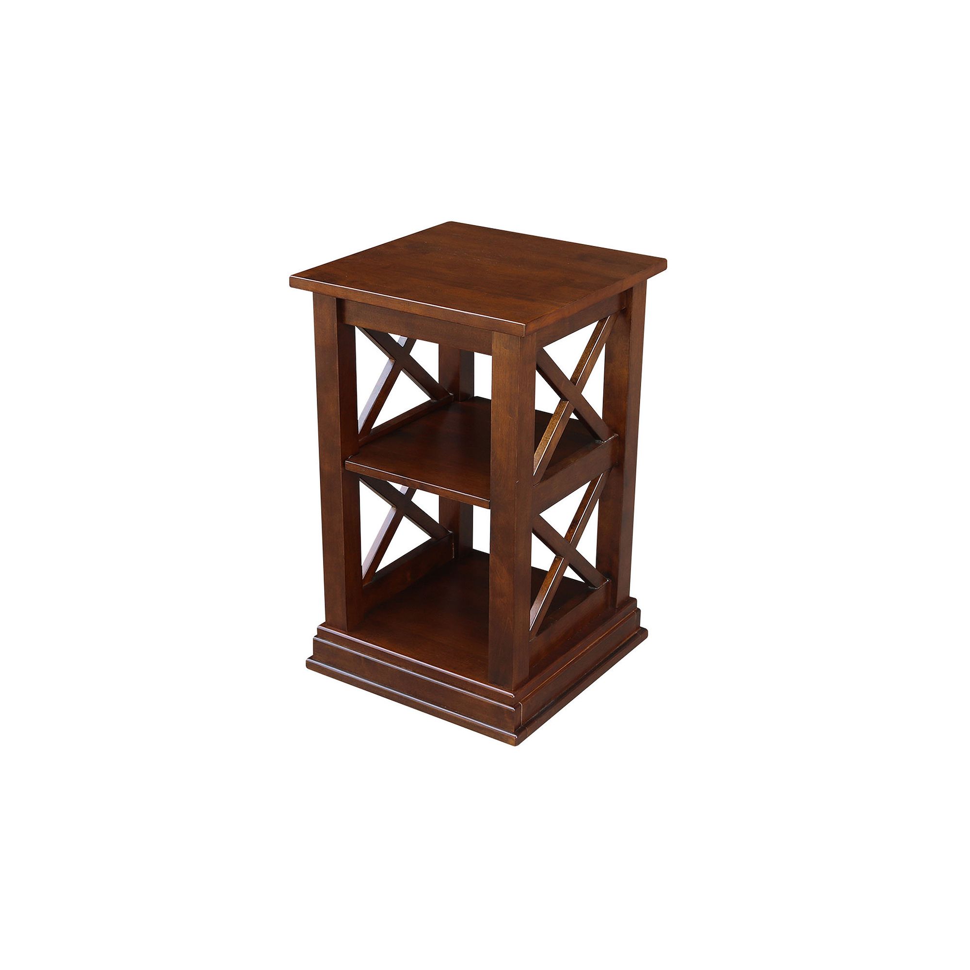 International Concepts Hampton Accent Table, Brown
