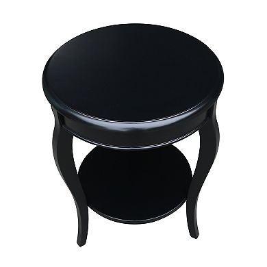 International Concepts Cambria Round End Table