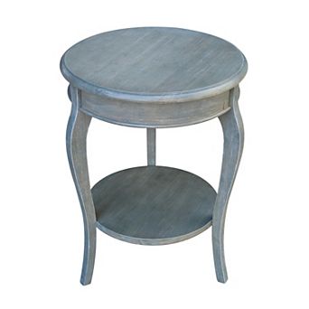International Concepts Cambria Round End Table