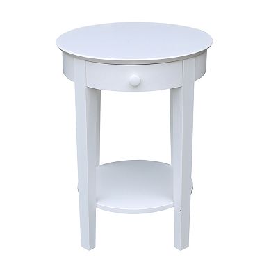 International Concepts Phillips Accent Table with Drawer