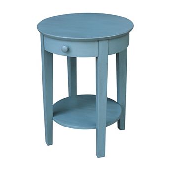 International Concepts Phillips Accent Table with Drawer