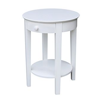 International Concepts Phillips Accent Table with Drawer
