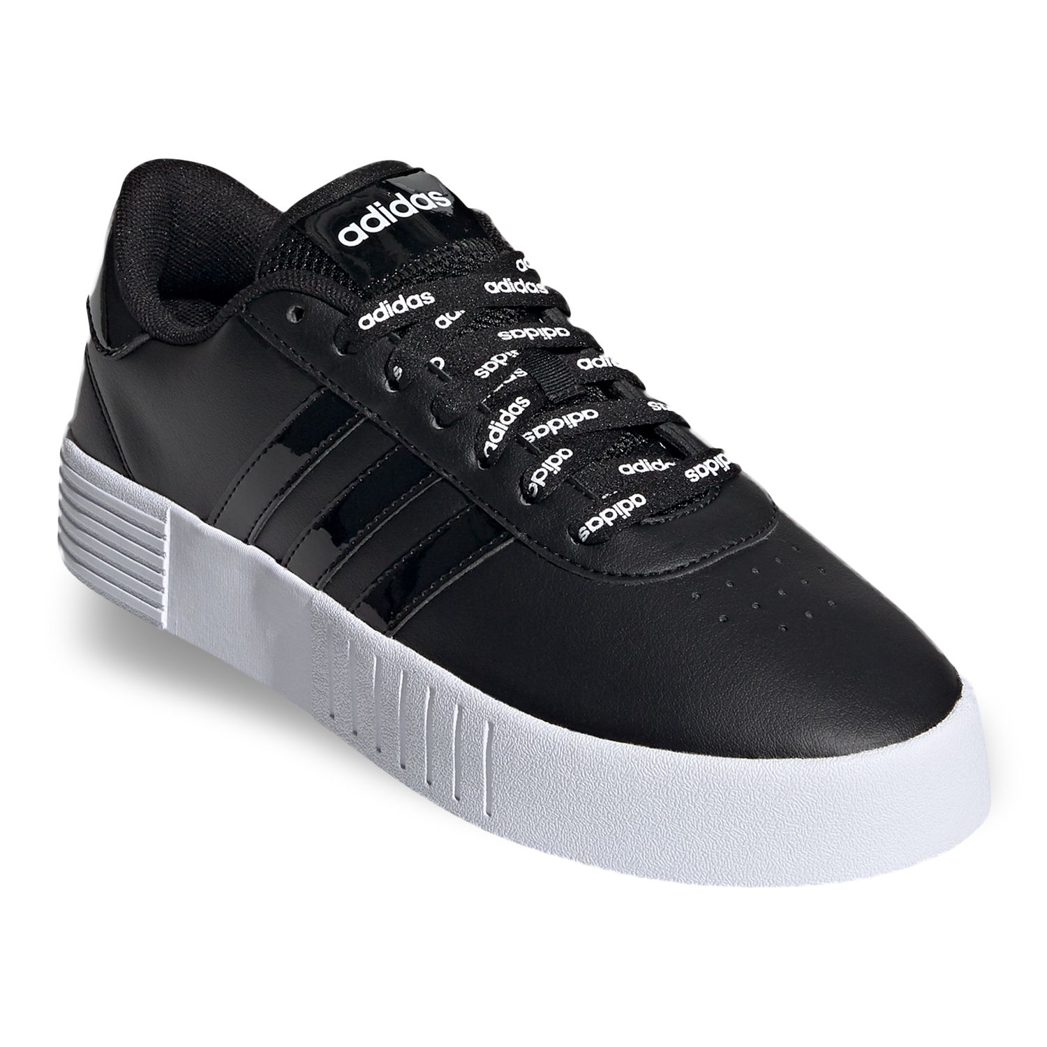 all black adidas womens