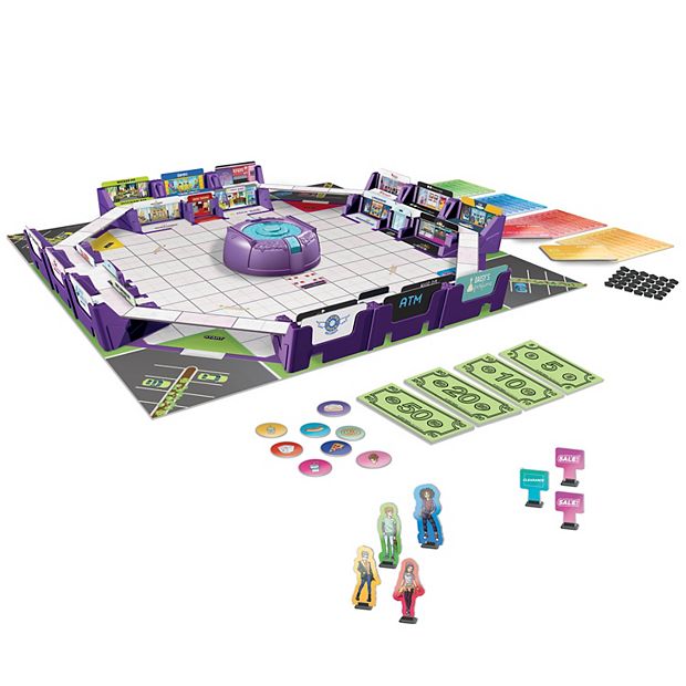 Hasbro Gaming Mall Madness Game, Talking Electronic Shopping Spree