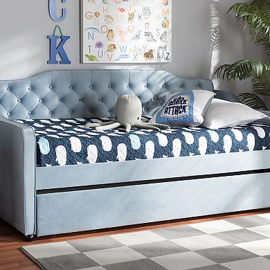 Baxton Studio Freda Twin Daybed & Trundle