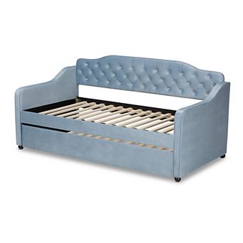 Baxton Studio Freda Twin Daybed & Trundle