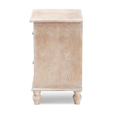 Baxton Studio Celia Nightstand Table