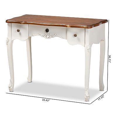 Baxton Studio Sophie Vanity Table