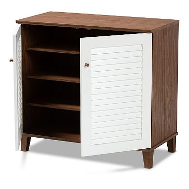 Baxton Studio Coolidge Shoe Storage Cabinet