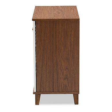 Baxton Studio Coolidge Shoe Storage Cabinet