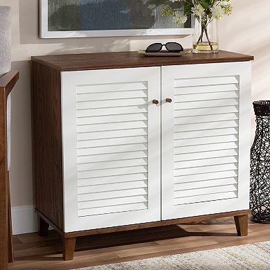 Baxton Studio Coolidge Shoe Storage Cabinet