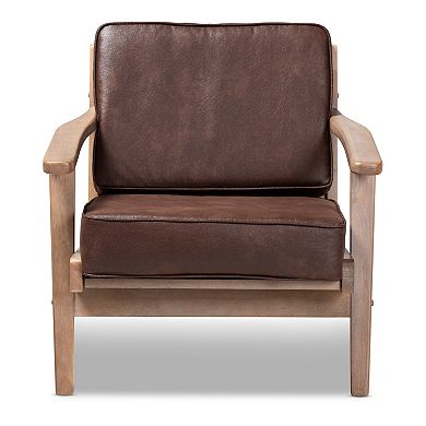 Baxton Studio Sigrid Arm Chair