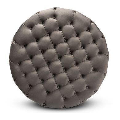 Baxton Studio Sasha Ottoman