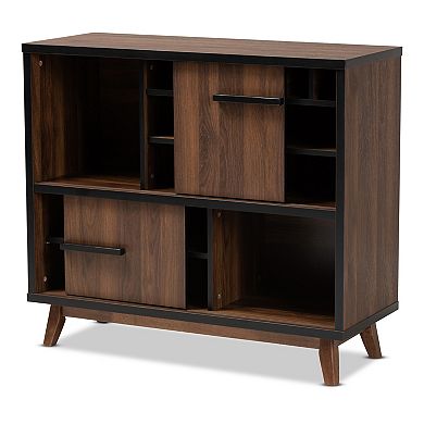 Baxton Studio Margo Wine Storage Cabinet