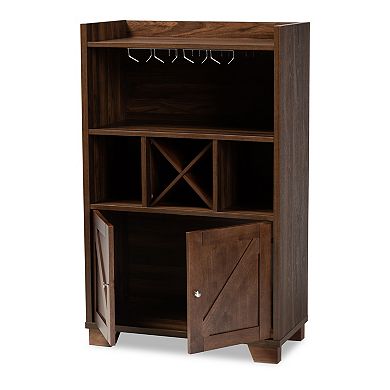 Baxton Studio Carrie Wine Storage Cabinet