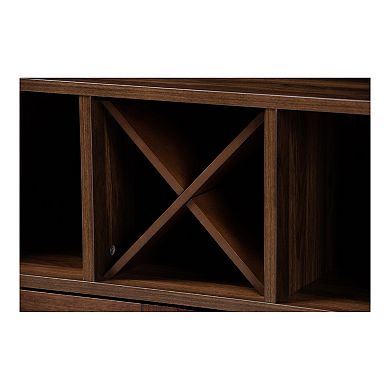 Baxton Studio Carrie Wine Storage Cabinet