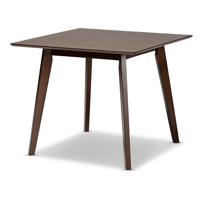Baxton Studio Pernille Dining Table, Brown