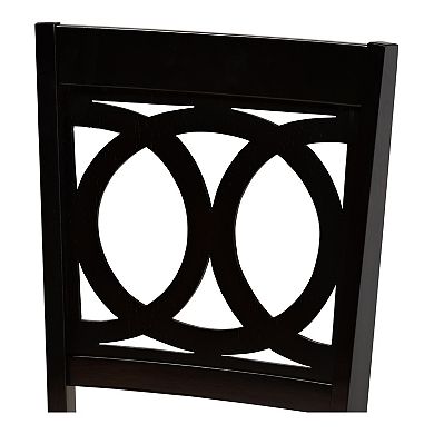 Baxton Studio Lenoir Dining Chair 2-piece Set