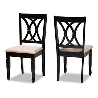 Baxton Studio Reneau Dining Chair 2 pc Set