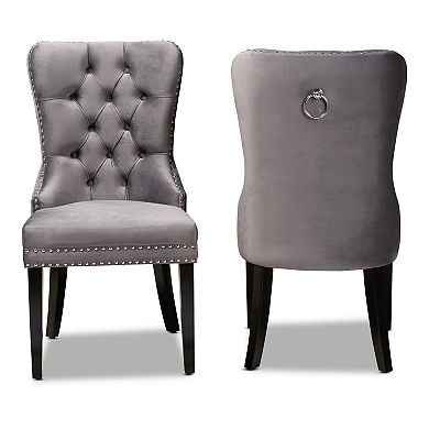 Baxton Studio Remy Dining Chair 2-Piece Set