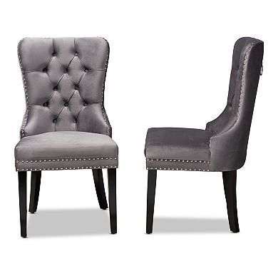 Baxton Studio Remy Dining Chair 2-Piece Set