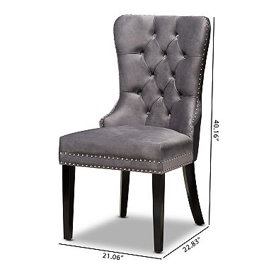 Baxton Studio Remy Dining Chair 2-Piece Set