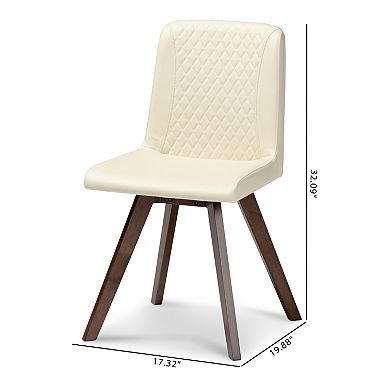 Baxton Studio Pernille Dining Chair 4-piece Set