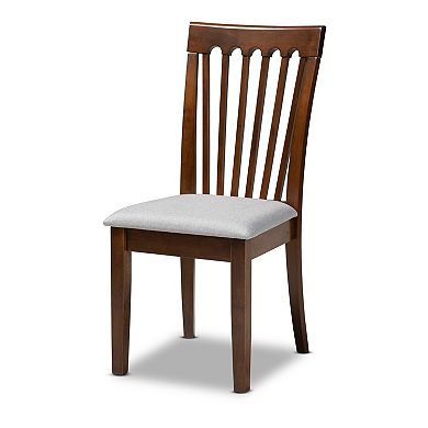 Baxton Studio Minette Dining Chair 4-piece Set